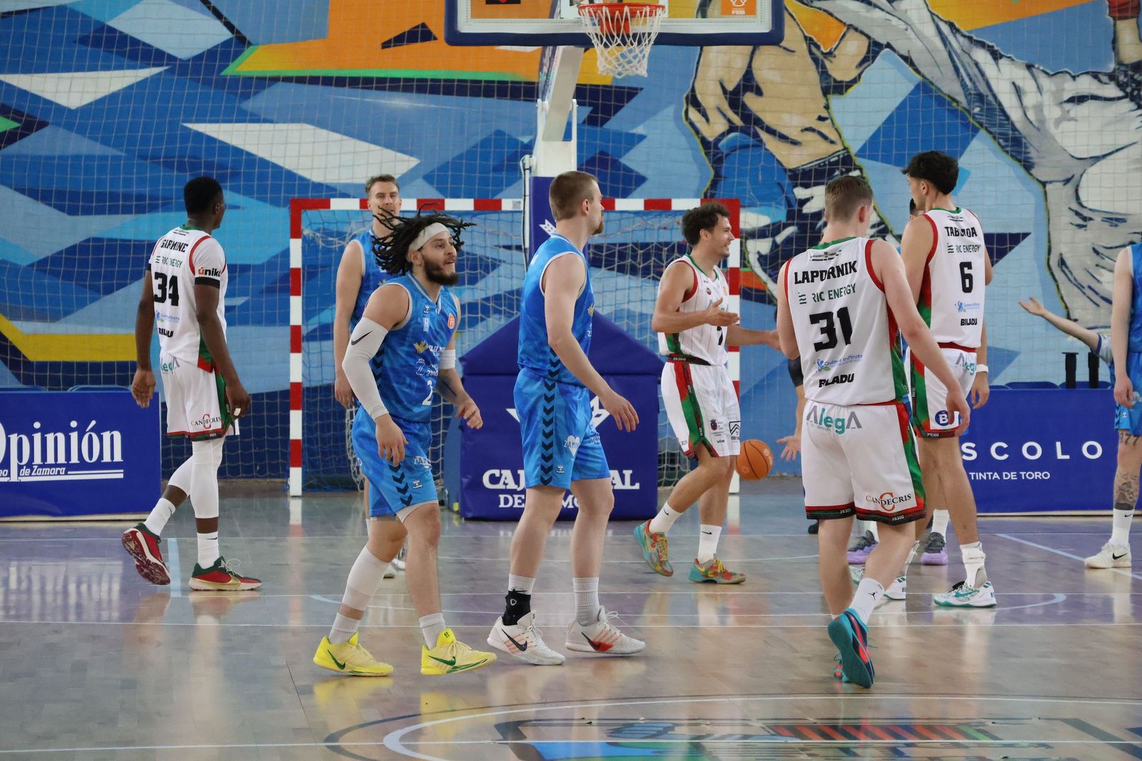 GALERÍA | Revive en imágenes el partido entre el CB Zamora y Alega Cantabria