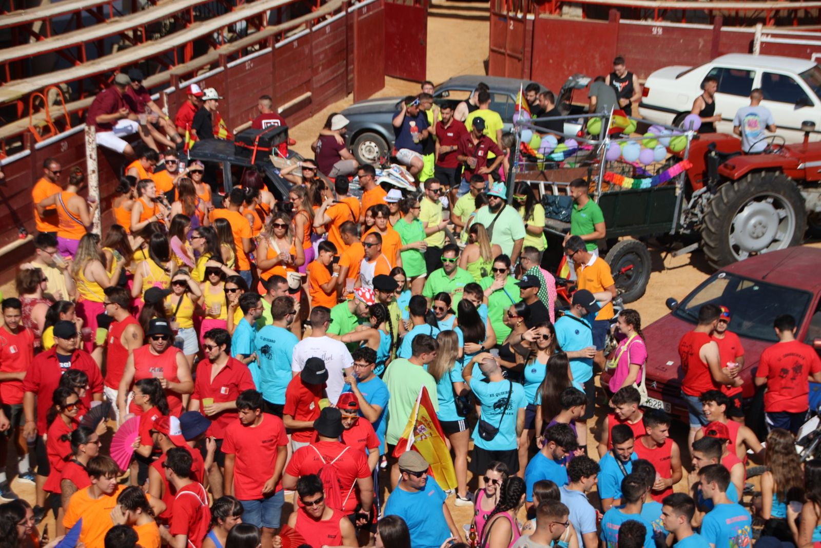 Lumbrales, encuentro de peñas, chupinazo