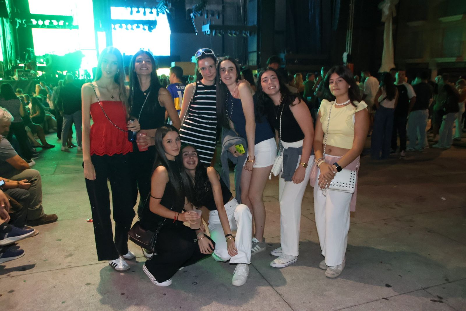 Panorama en la plaza Mayor de Guijuelo