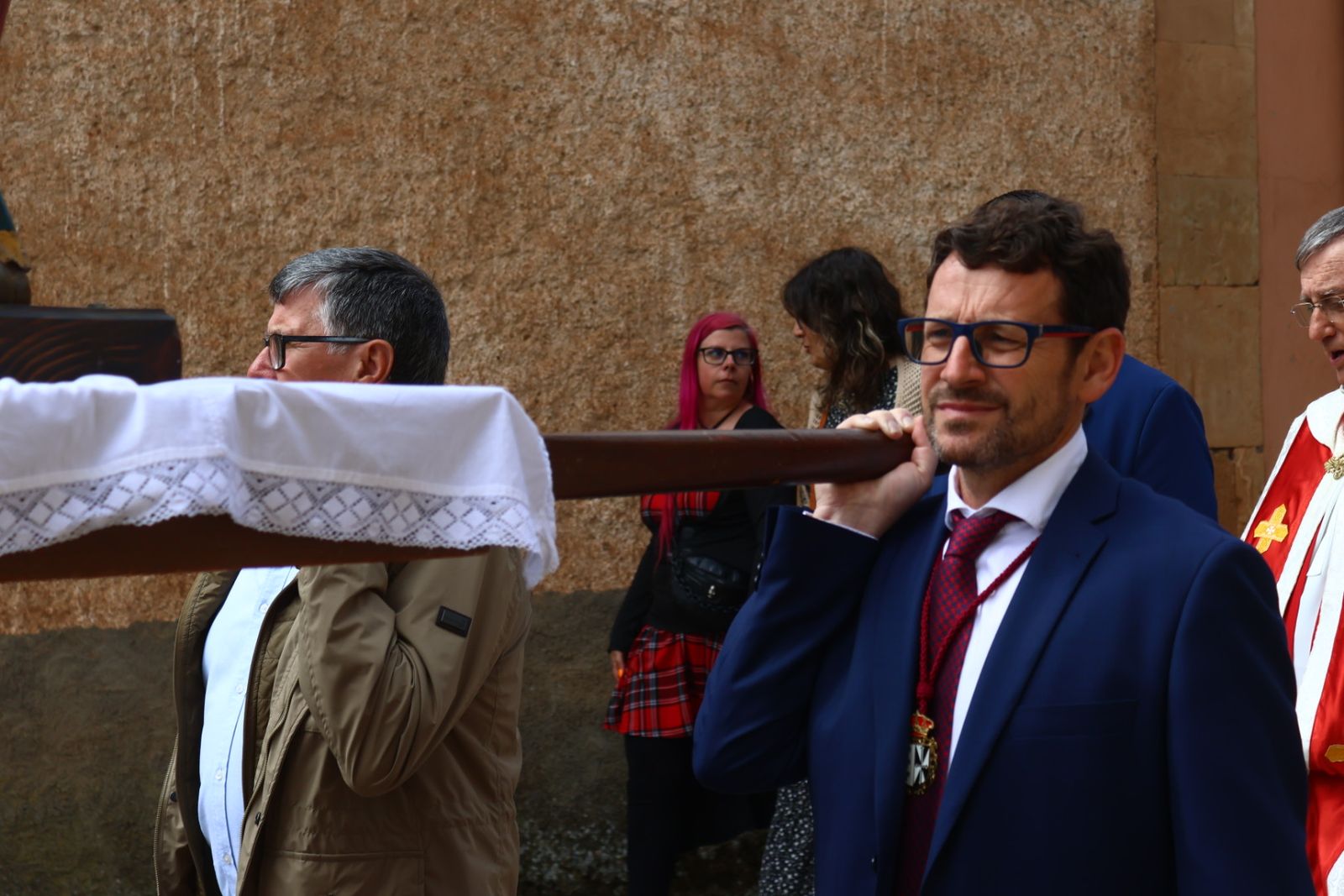 Santa Misa y Procesión en honor a San marcos en Doñinos