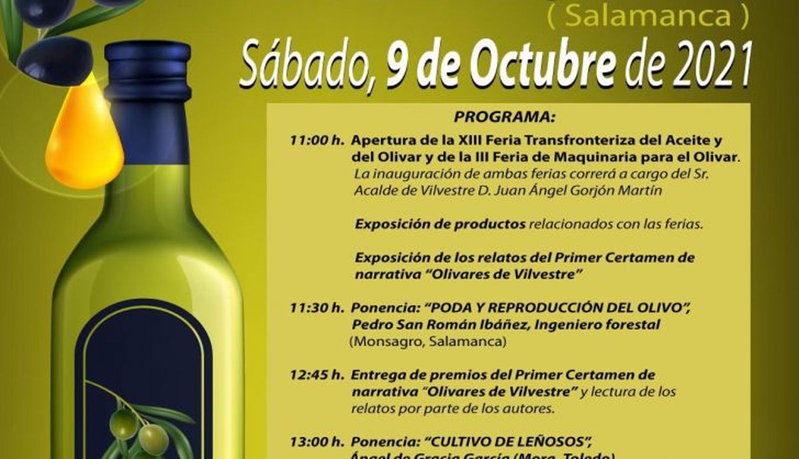 Cartel A2 Feria Olivar 2021 Vilvestre V4 baja Cartel A2 Feria Olivar 2021 Vilvestre V4 baja