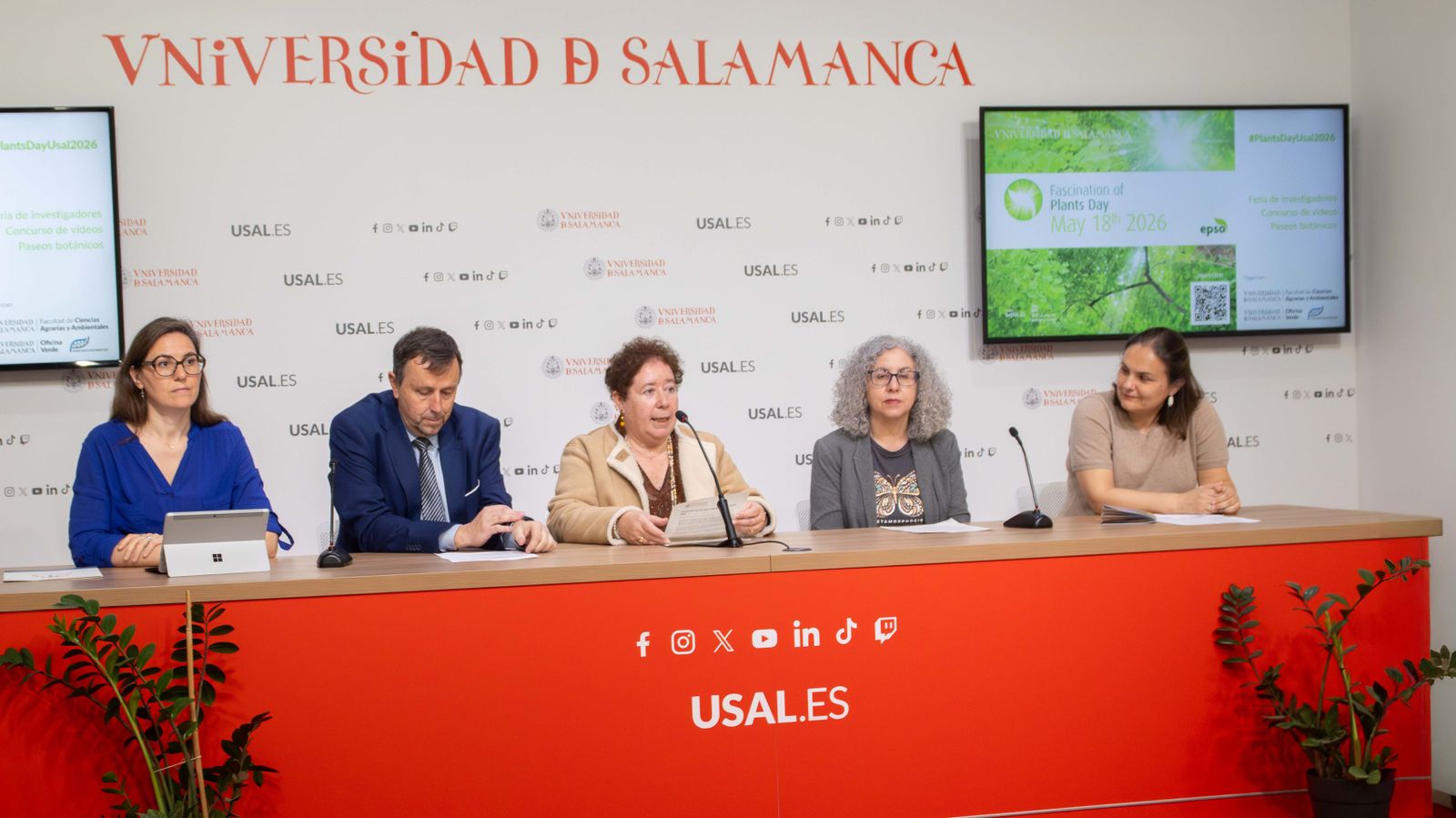 La Universidad de Salamanca celebra la VIII edición del "Día de la Fascinación por las Plantas"