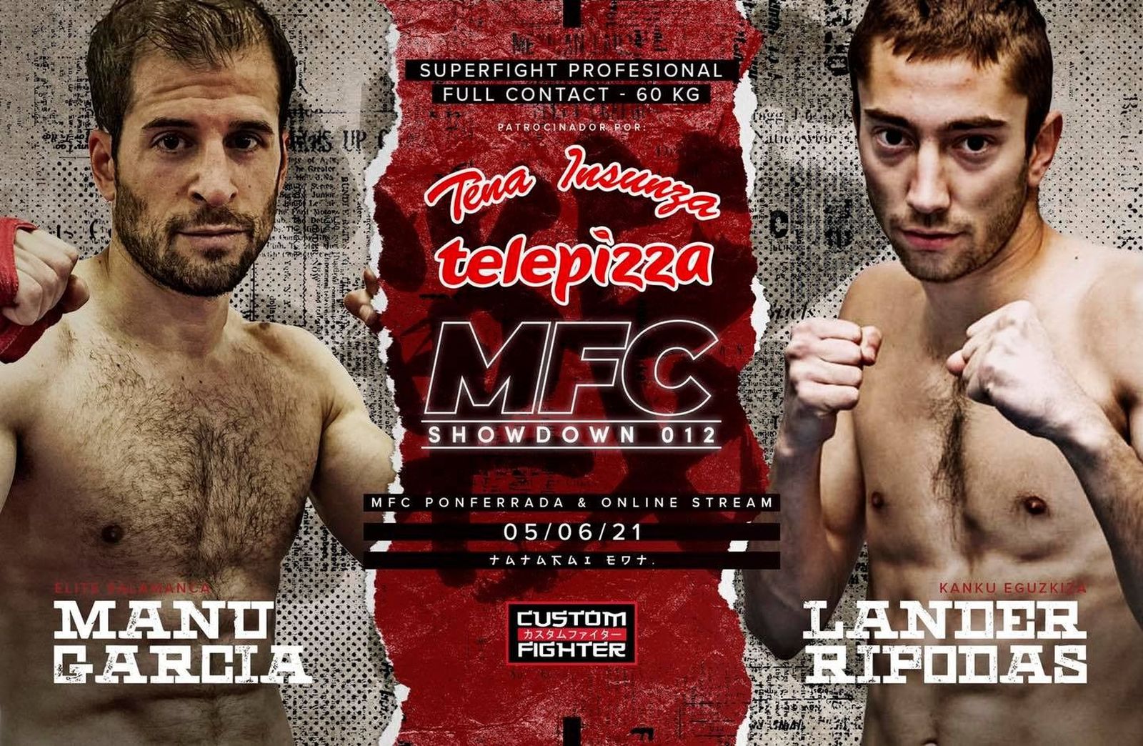 Ponferrada acoge un velada de Kickboxing y Muay Thai con participación salmantina