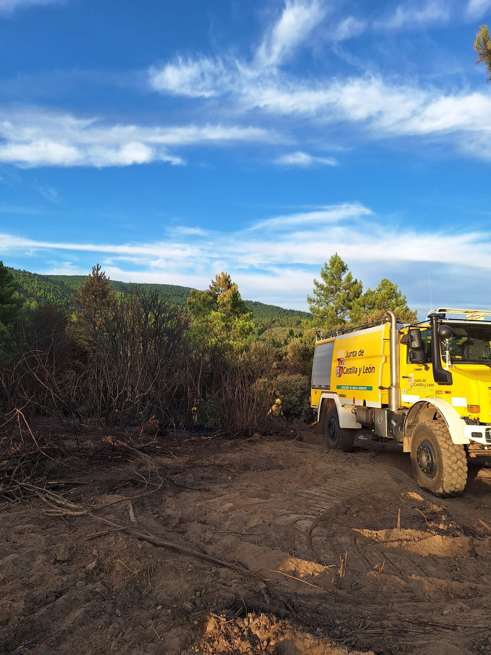 Incendio en Garcibuey