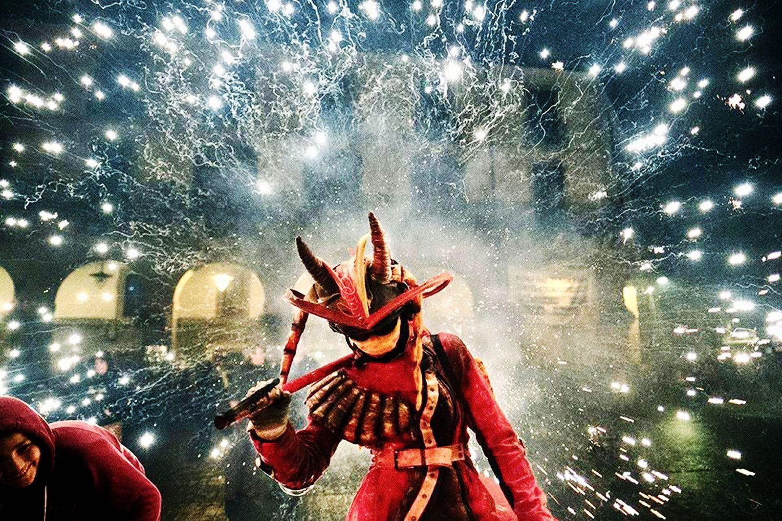 Imagen de archivo de un espectáculo pirotécnico