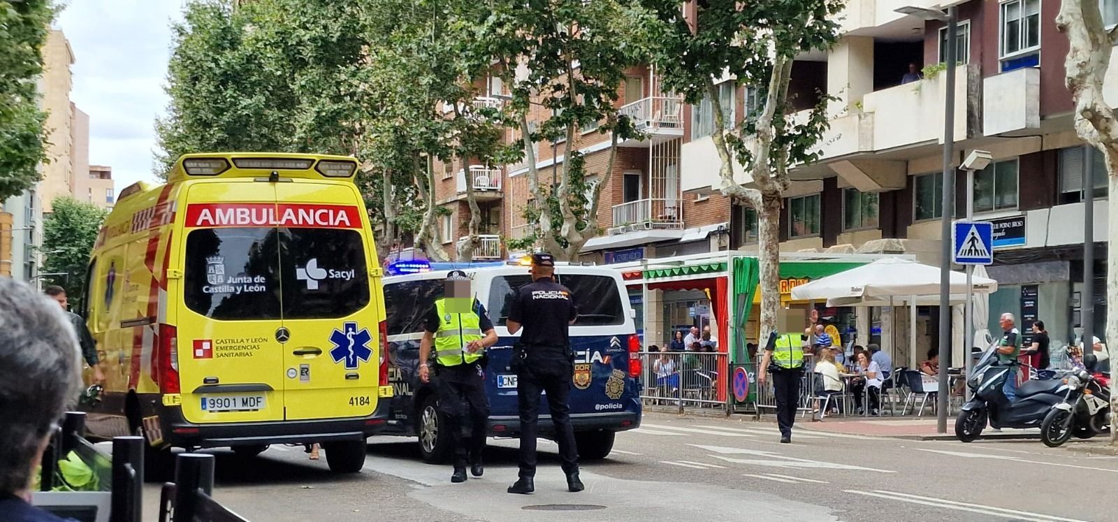 Medios de emergencia desplegados. Archivo