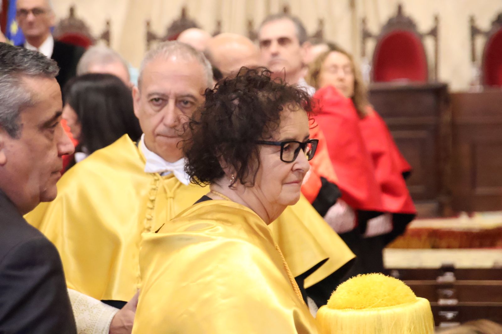 Llegada de S.M el Rey Felipe VI al paraninfo de la Universidad de Salamanca e Investidura de Sergio Mattarella como doctor ‘honoris causa’ de la USAL