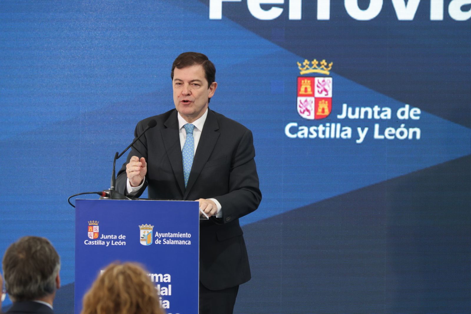 Presentación de la Plataforma Intermodal ferroviaria de Salamanca