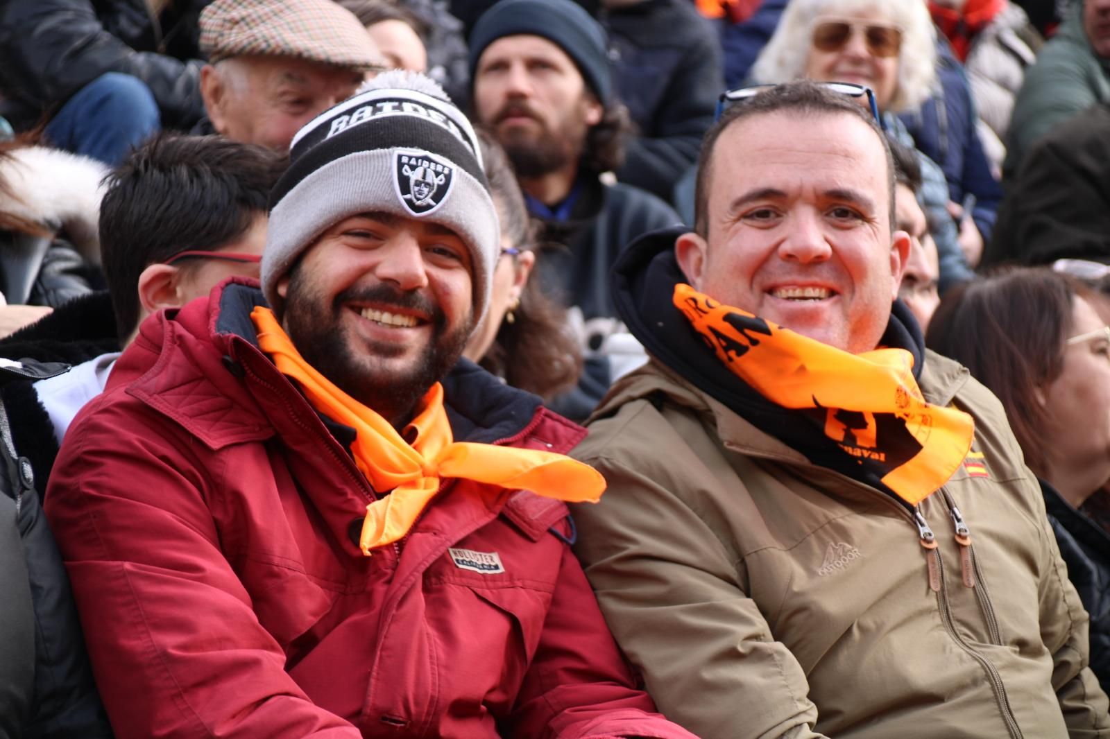 Ambiente del Encierro tradicional del lunes 17 de febrero