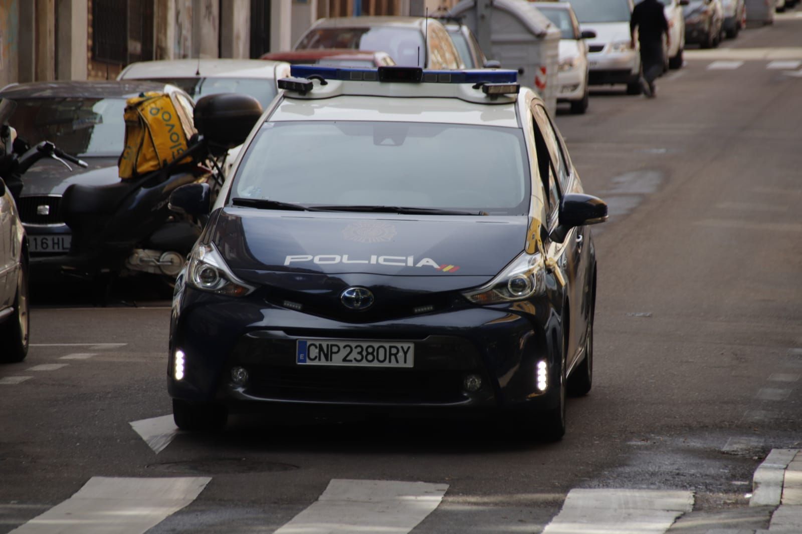 Coche Policía Nacional. Foto de archivo