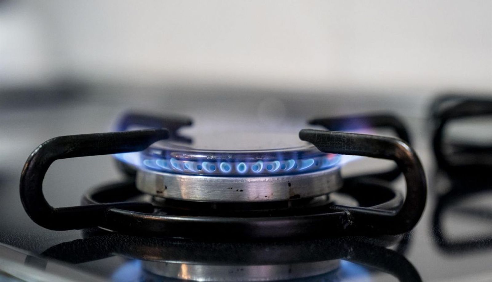 Fuego de cocina con ga. Foto EP