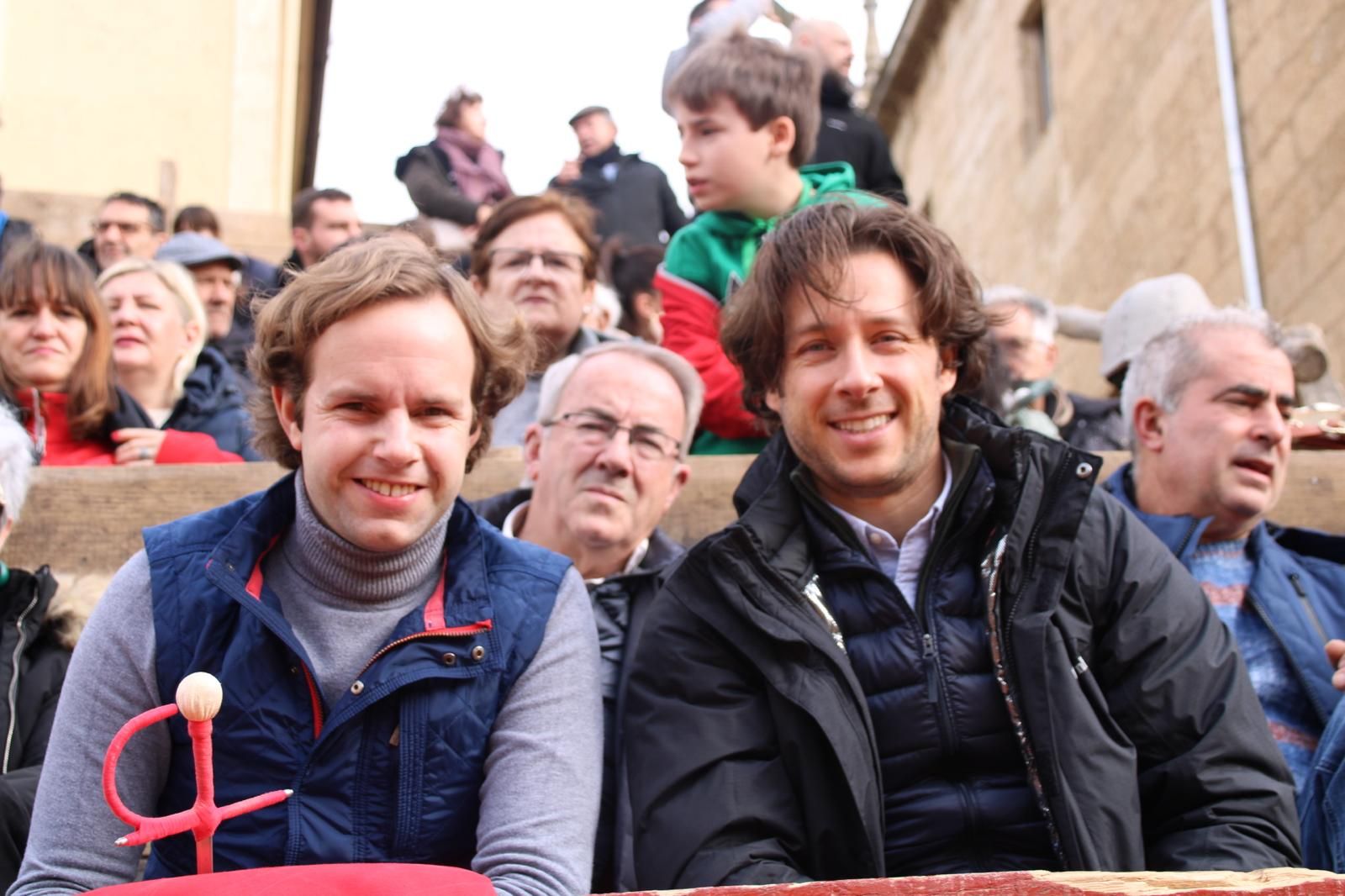 Ambiente del Encierro tradicional del lunes 17 de febrero