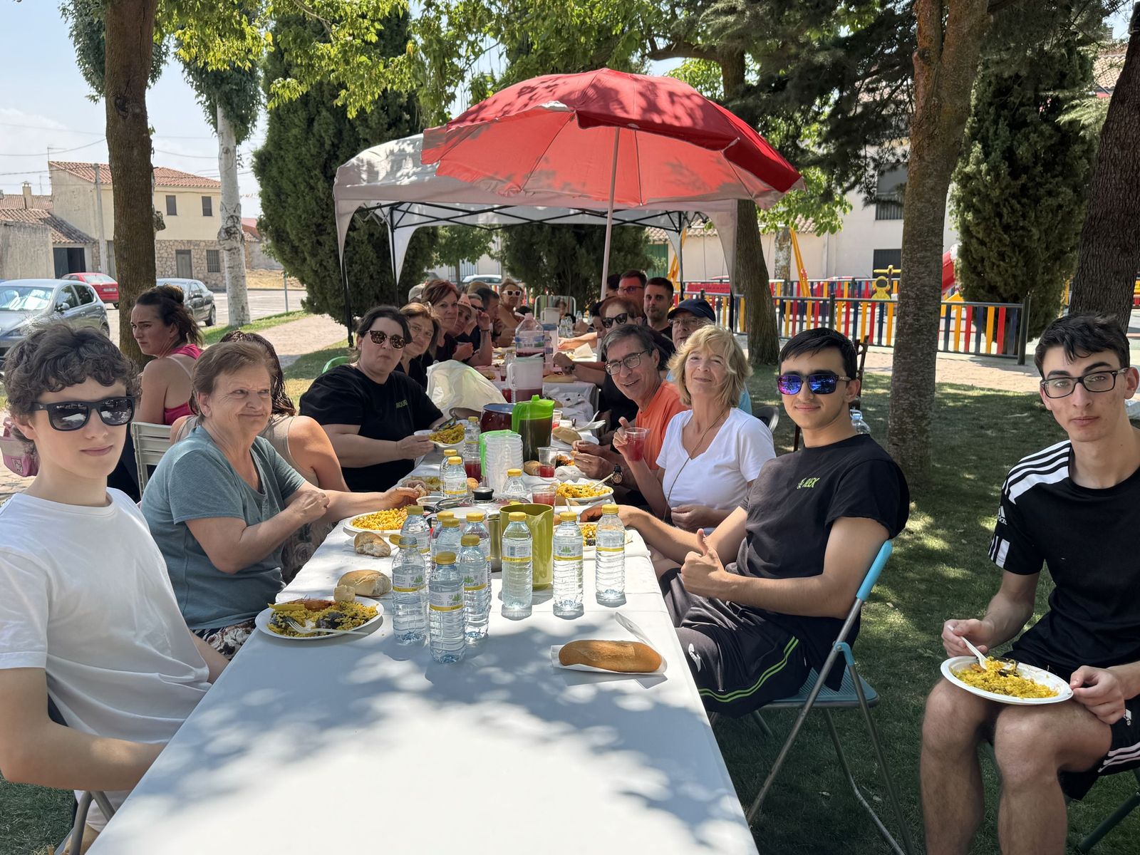 Moriscos. Degustación de la típica paella