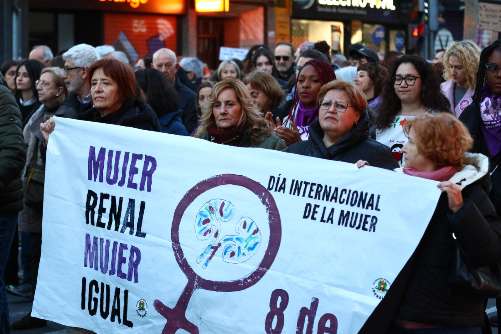 Manifestación por el 8M en Salamanca
