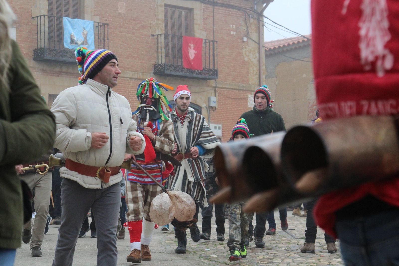 Zangarrón de Sanzoles en 2019 Foto María Lorenzo