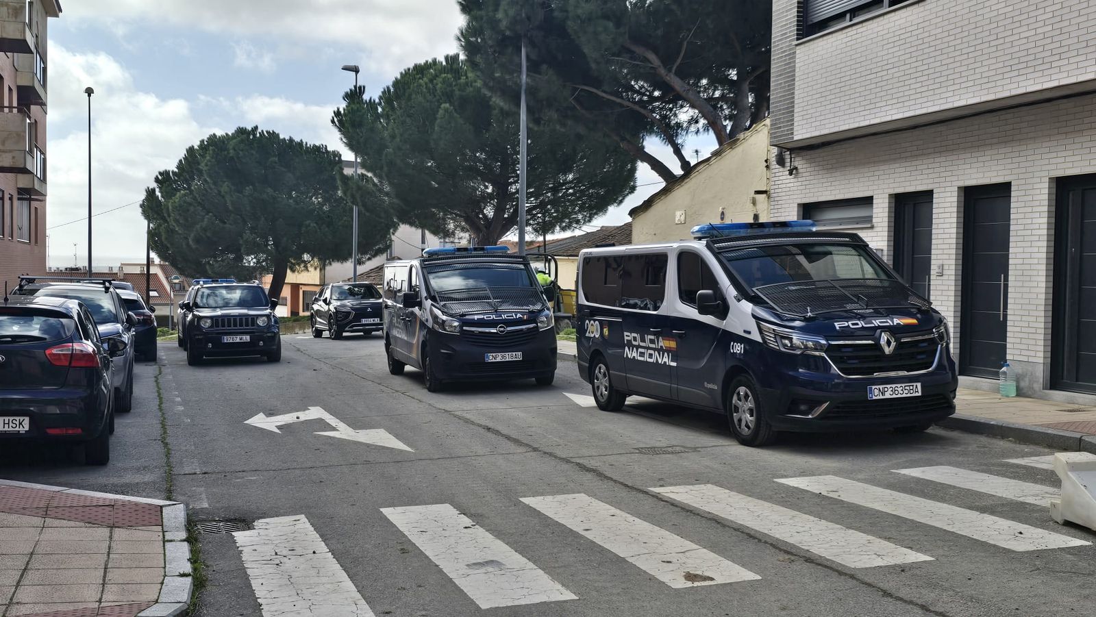 Intervención Policía Nacional calle de Santa Rosa de Lima