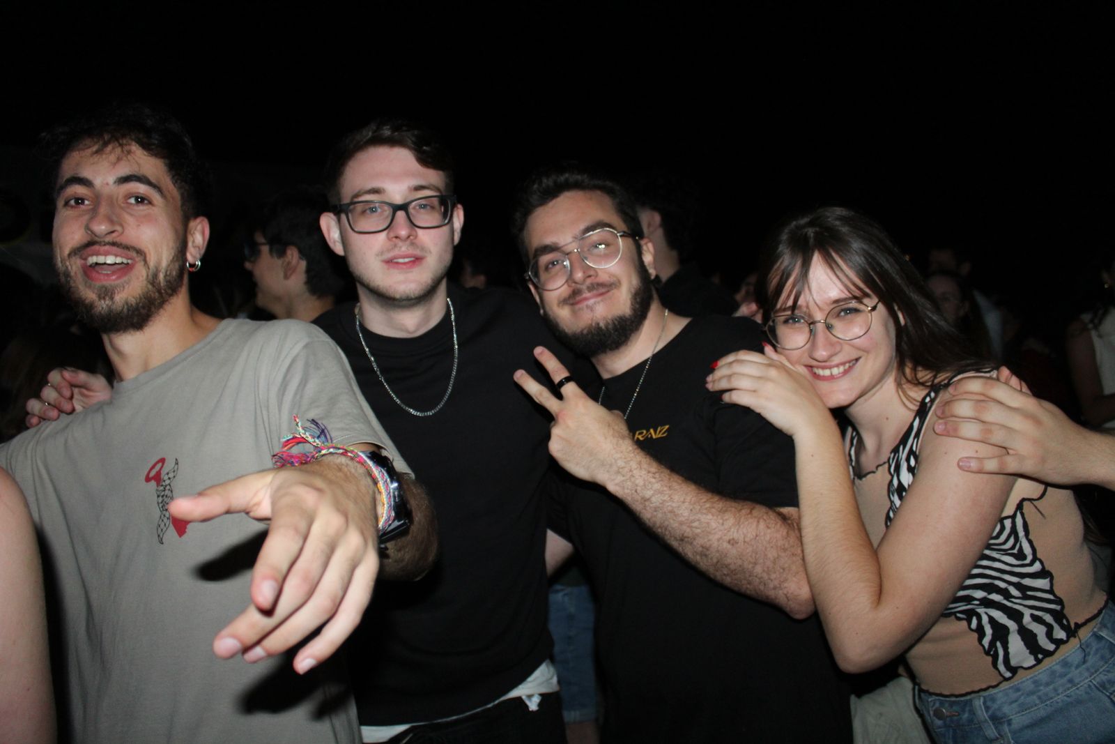 Salamanca de noche, sábado 30 de agosto