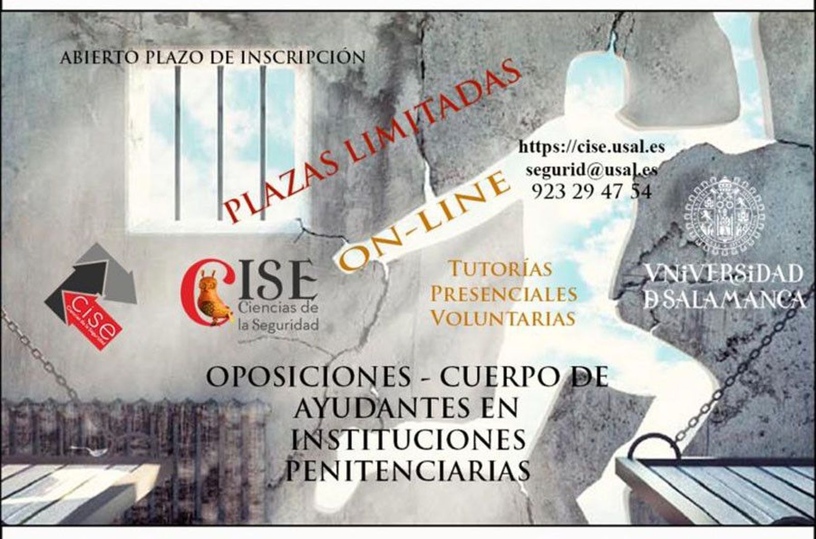 Cartel Oposiciones Penitenciario 2020 768x543