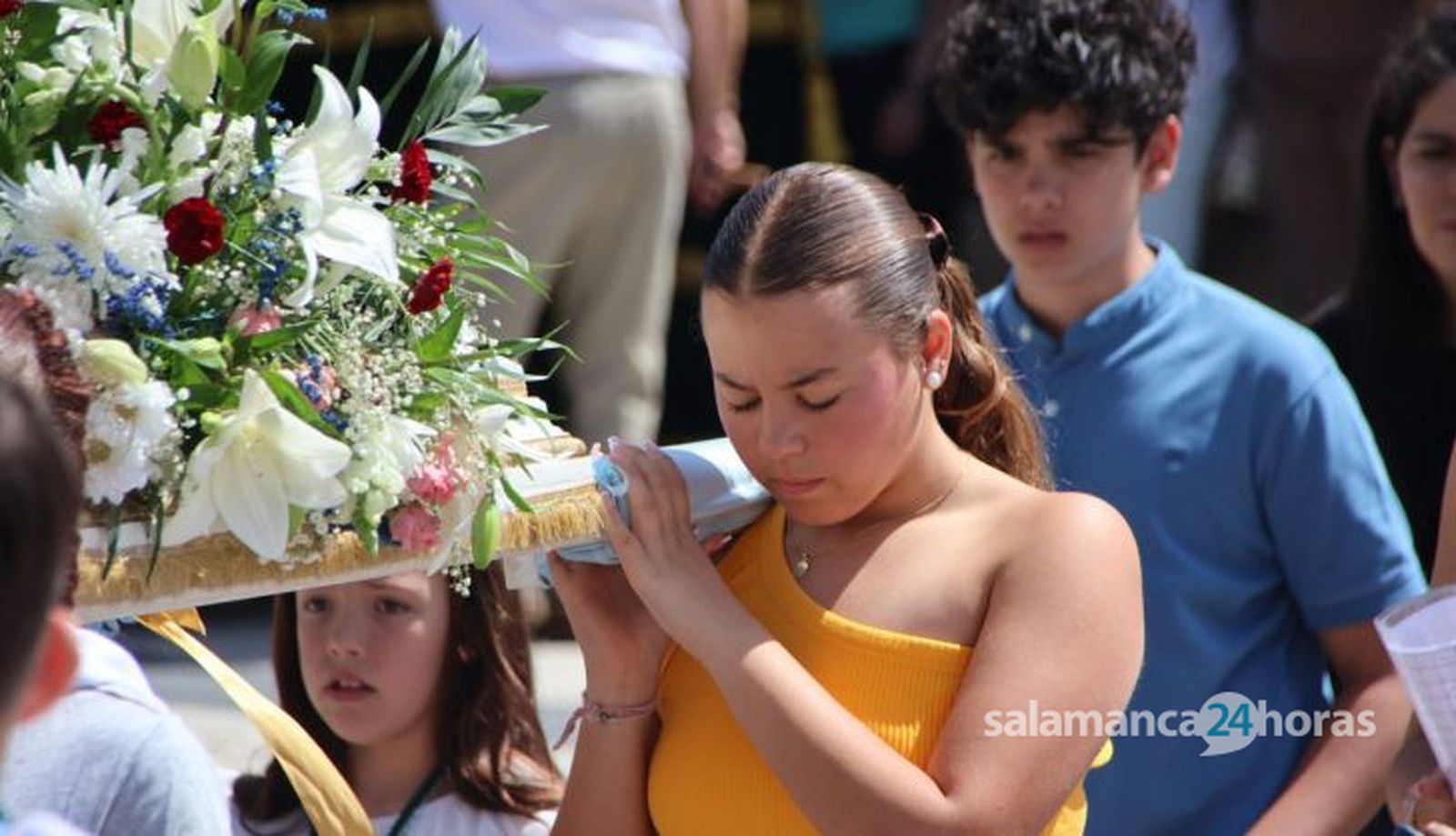 Misa y procesión de las fiestas de la Virgen de la Salud Misa y procesión de las fiestas de la Virgen de la Salud