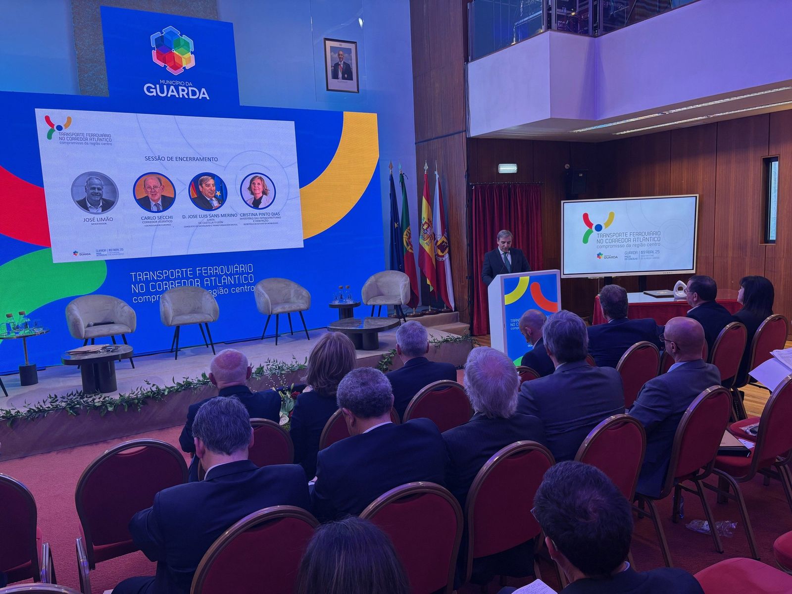 Intervención del consejero en la jornada en Guarda