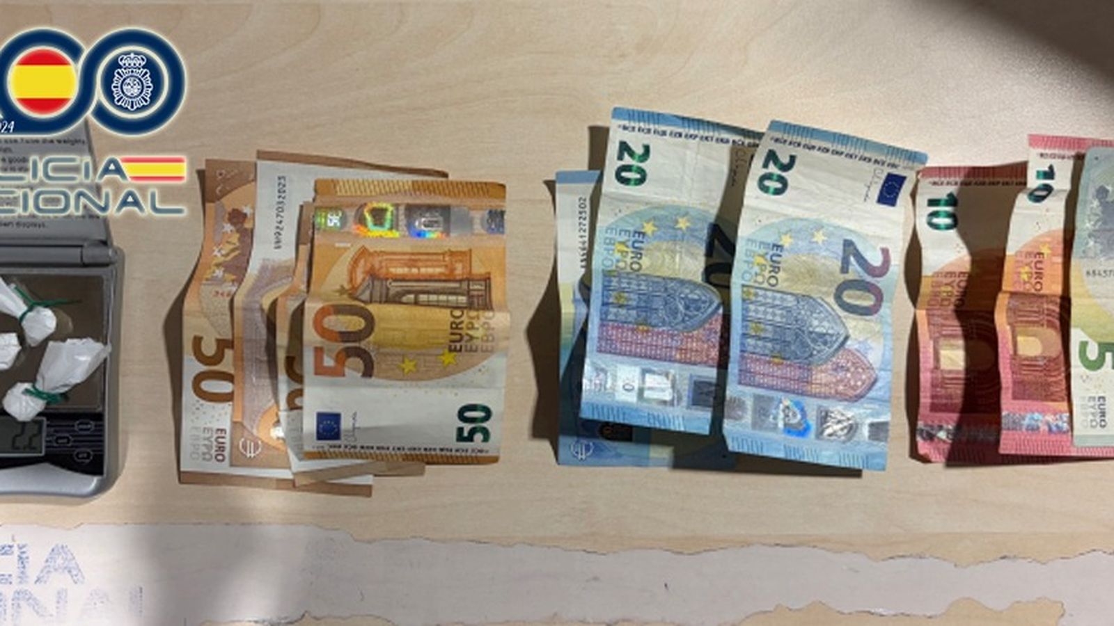 Posesión del detenido en un plan de control de la Policía Nacional y Policía Local