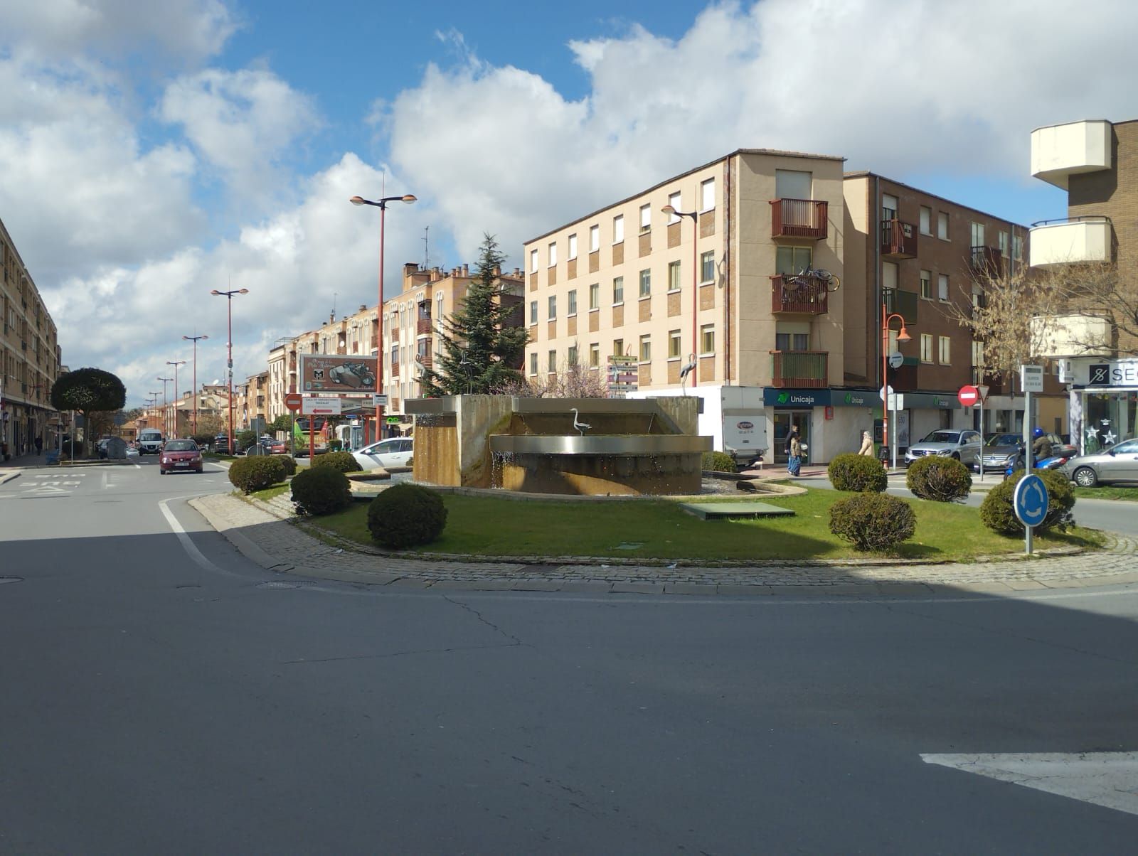 Fuente en carretera de Madrid, Santa Marta
