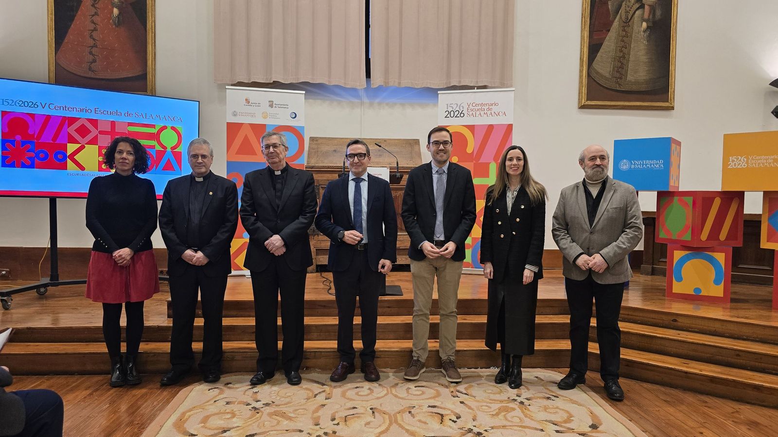  La Universidad de Salamanca presenta la programación del V Centenario de la Escuela de Salamanca