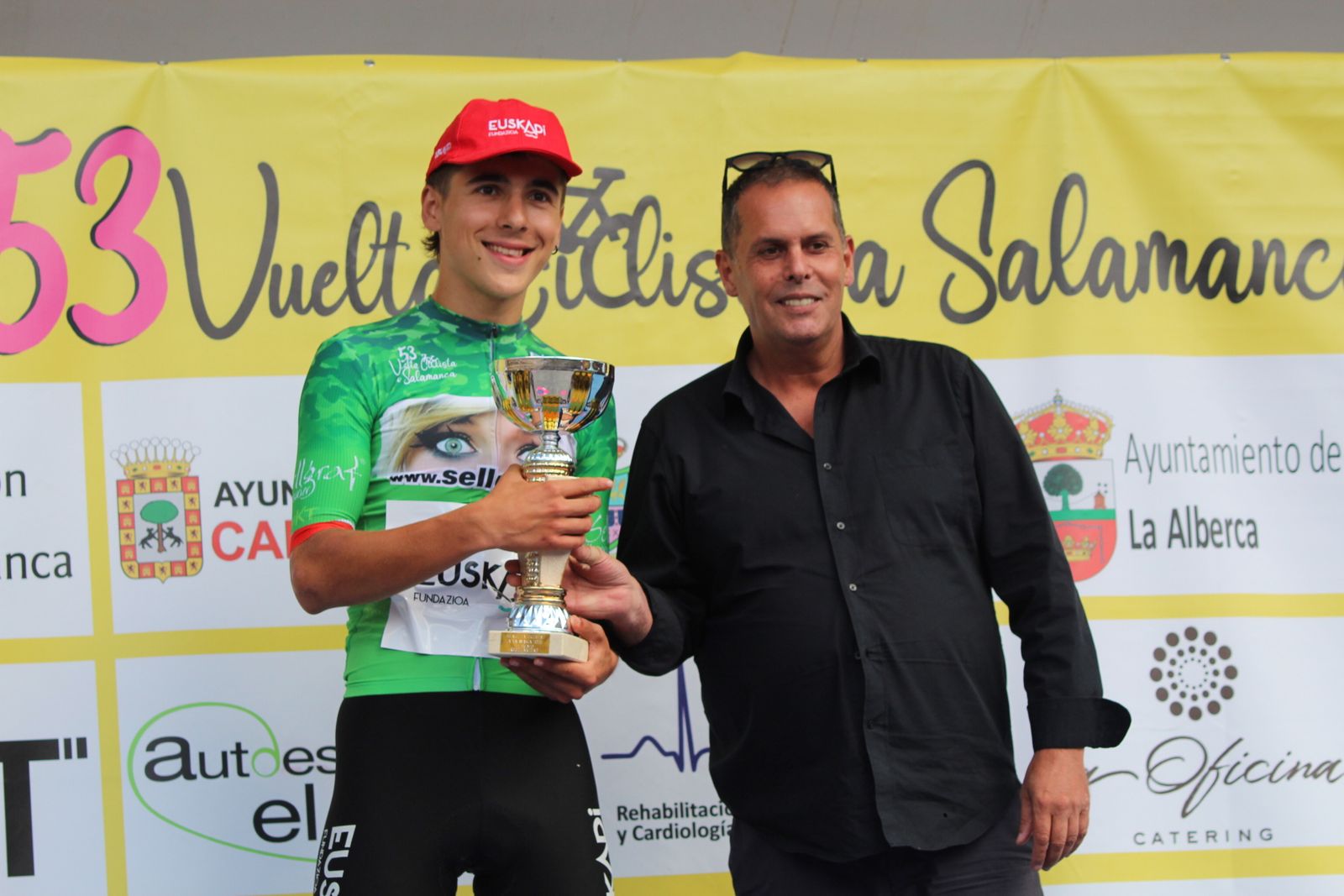Entrega de premios de la 53ª Vuelta Ciclista a Salamanca