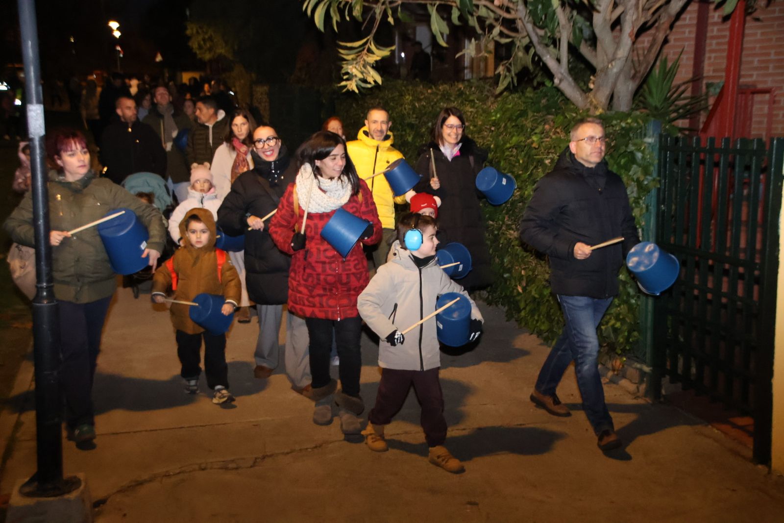 Pasacalles, batucada día Santa Cecilia