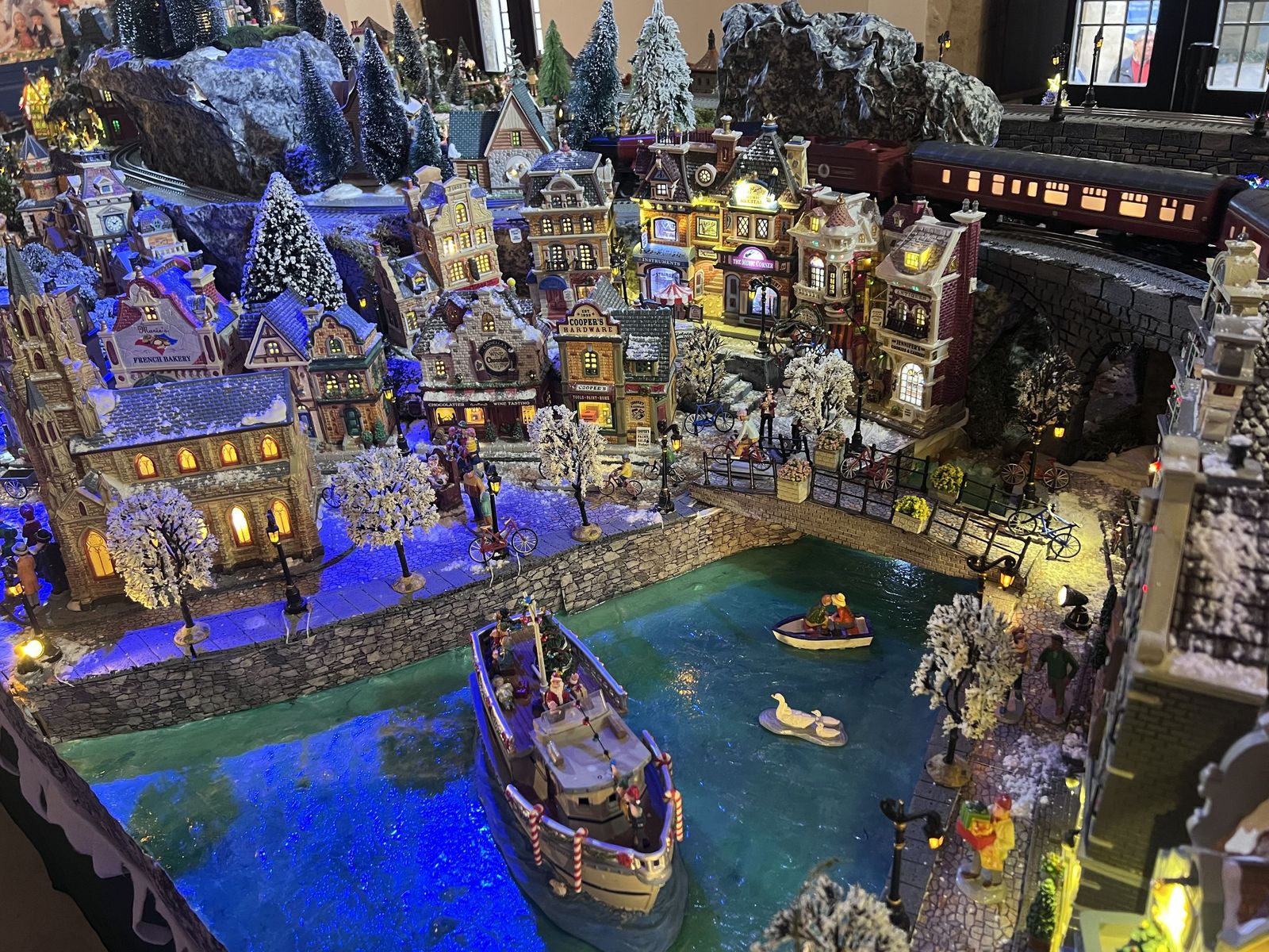 Ciudad de Navidad en la Torre de los Anaya