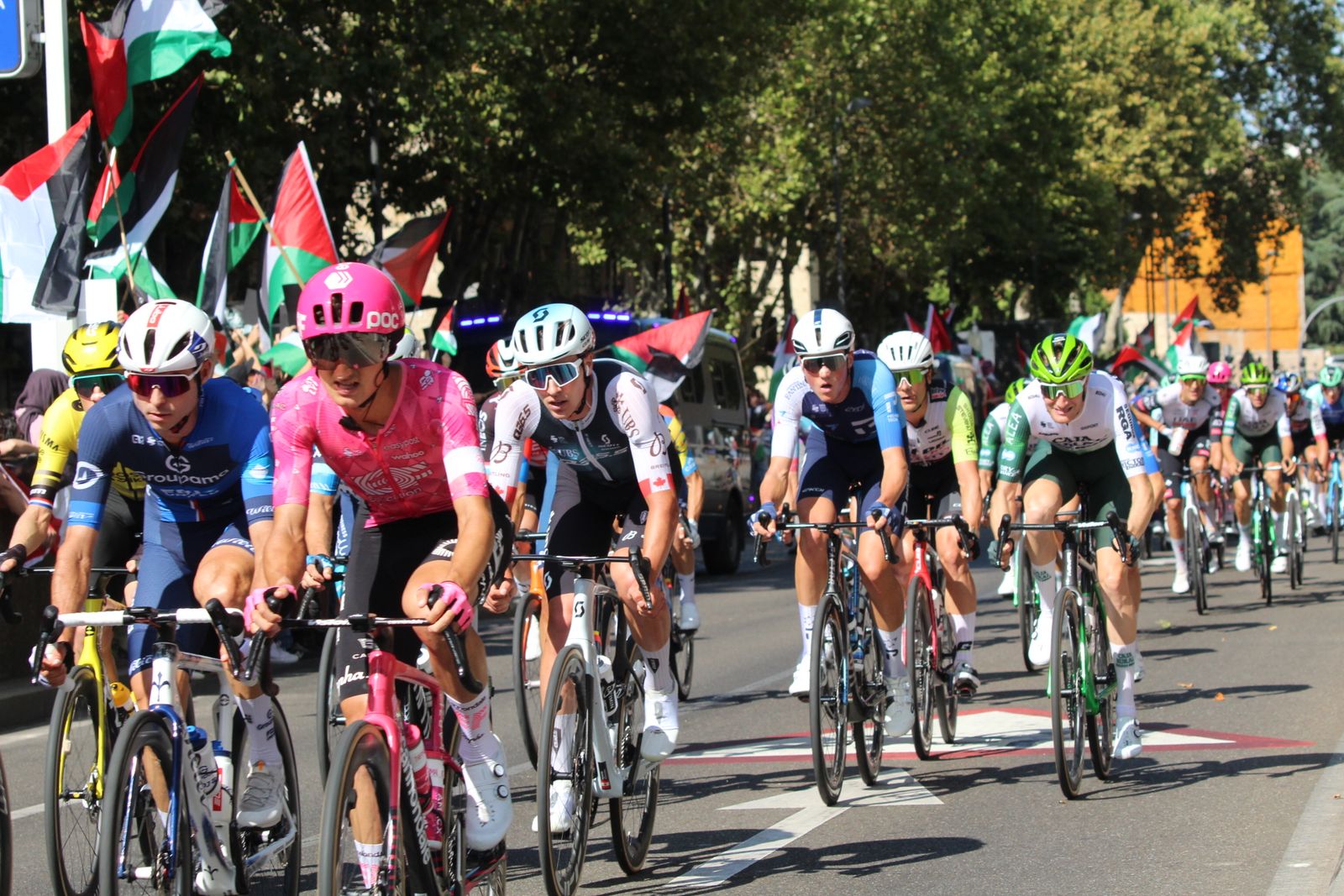 Vuelta ciclista a su paso por Salamanca