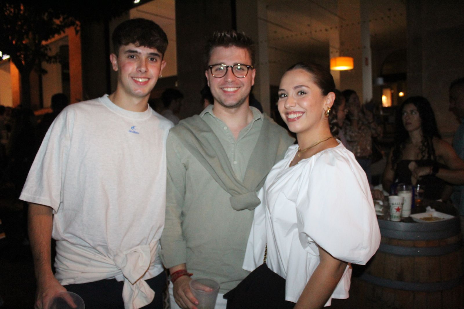 Ambiente en la Feria de Día en la tarde de este jueves