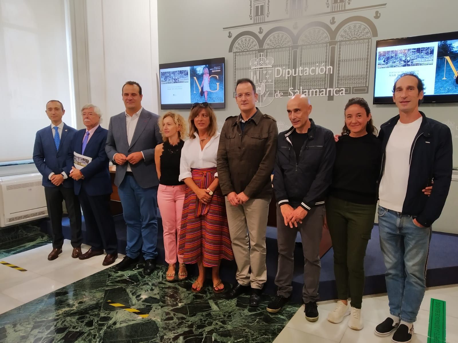 Presentación libro "Mar de Encinas" en la Diputación de Salamanca