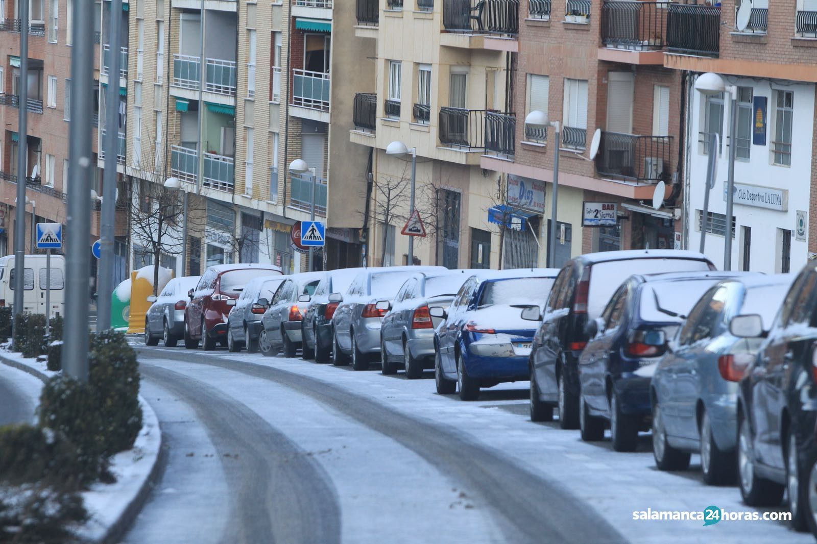 Béjar nieve hielo