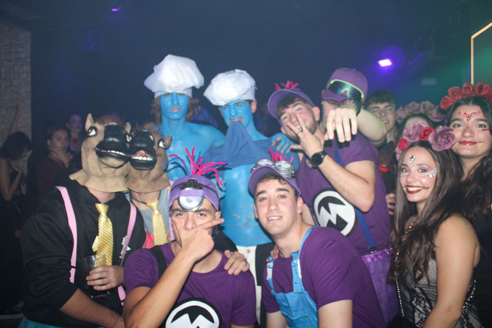 Salamanca de noche, viernes 31 de octubre