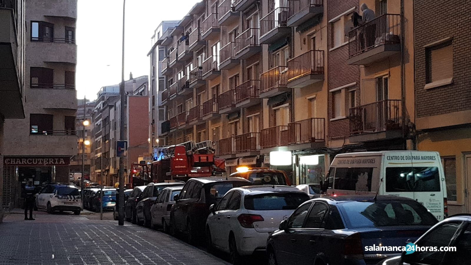 Incendio calle nicaragua