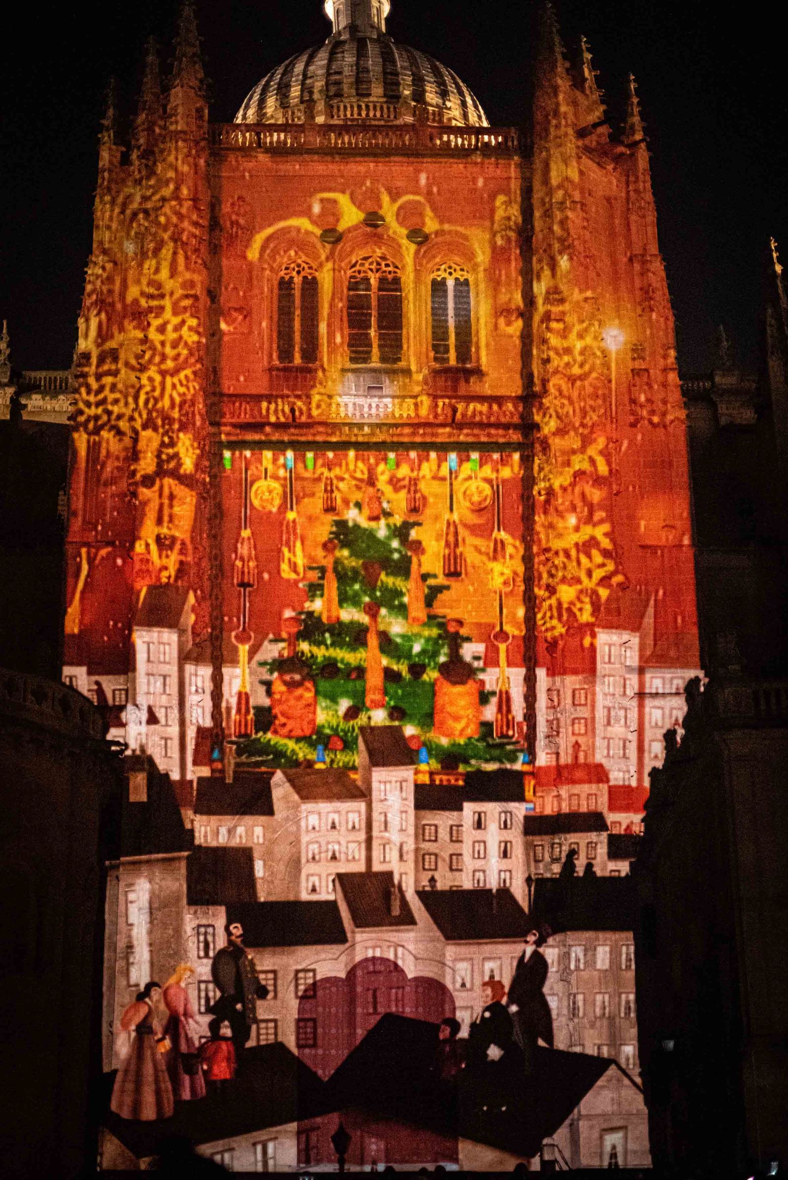 Imagen del videomapping.