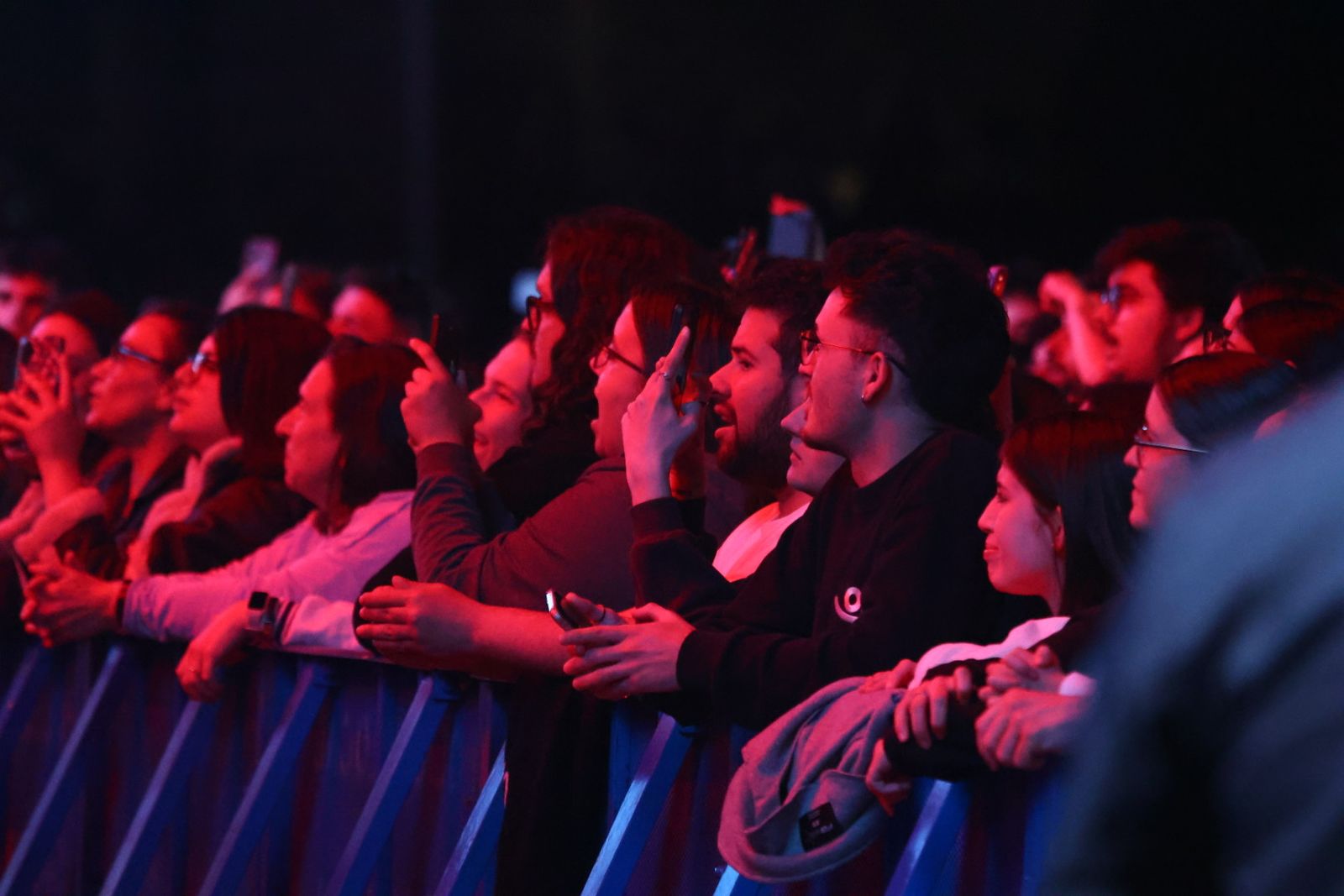 Concierto de Beret en la Plaza de la Concordia