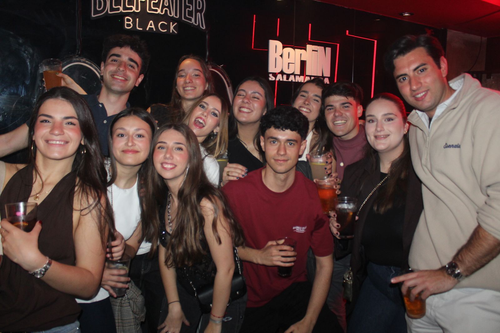 Salamanca de noche, jueves 5 de marzo