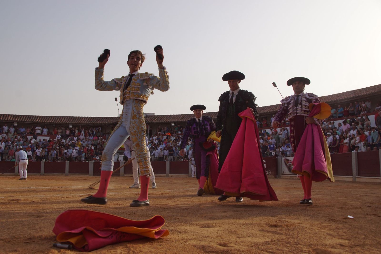 Novillada mixta en picadores en Guijuelo, 17 de agosto