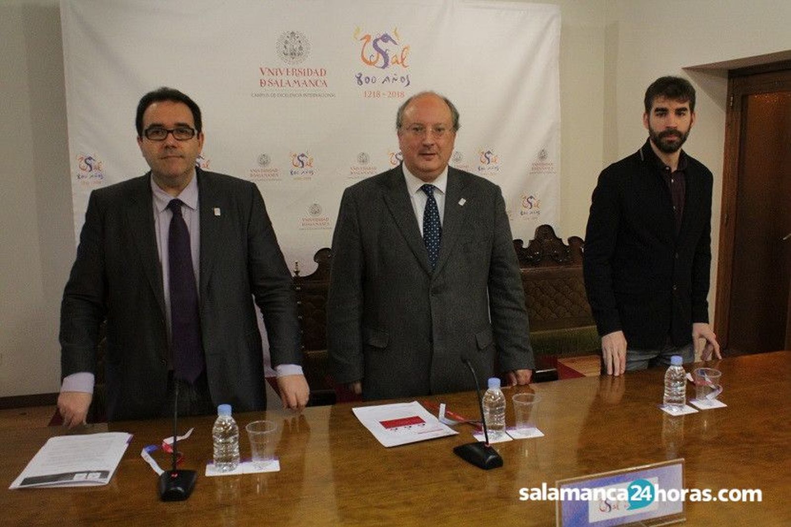 Julio Cordero, Enrique Cabero  y David Gómez