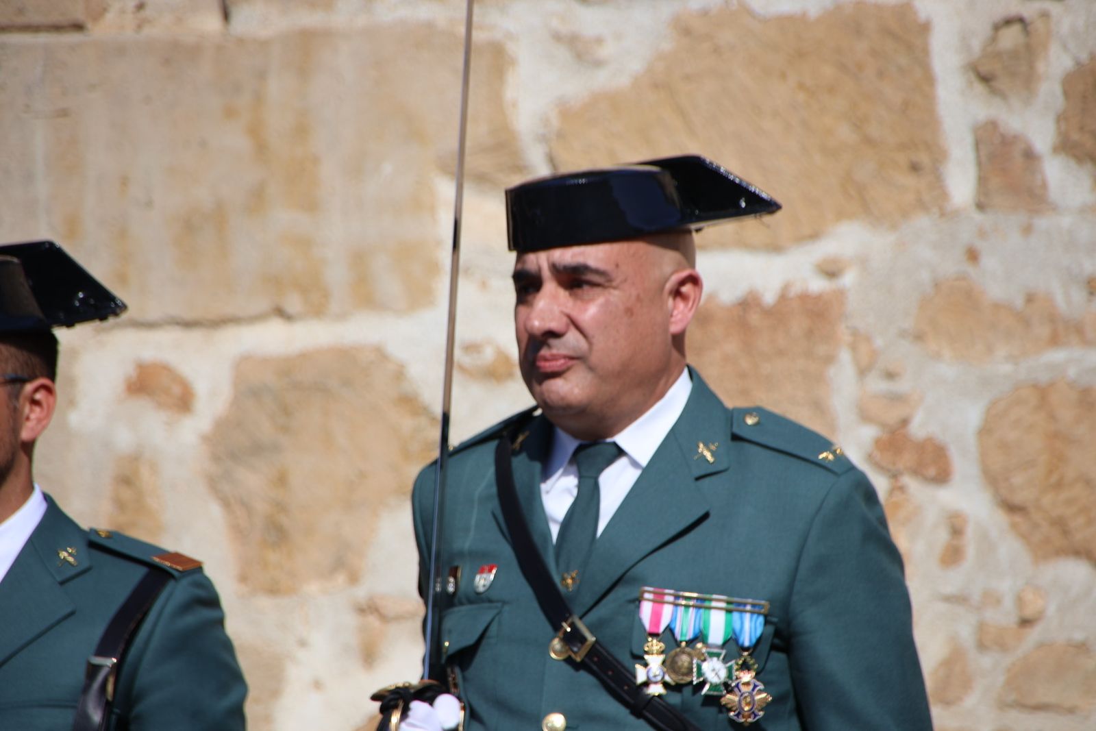 Inauguración glorieta a la Guardia Civil en Villares de la Reina