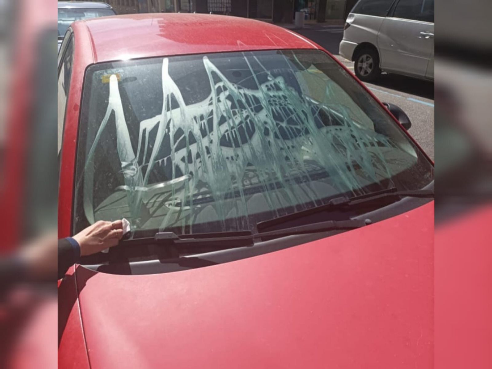 Vandalismo en un coche en Zamora