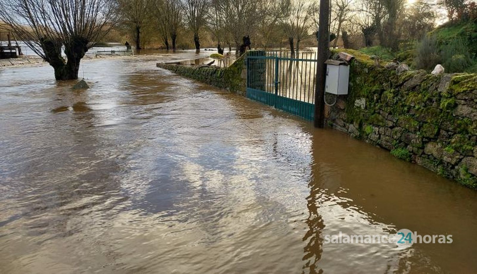 Inundaciones en el Cubo de Don Sancho por la borrasca Irene (2)