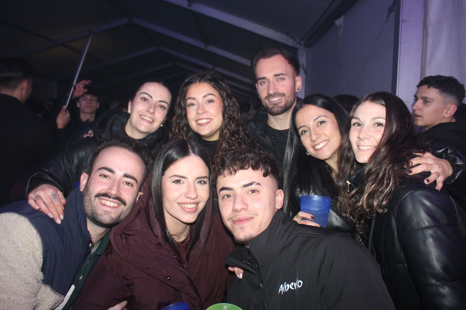 Salamanca de noche, sábado 7 de febrero