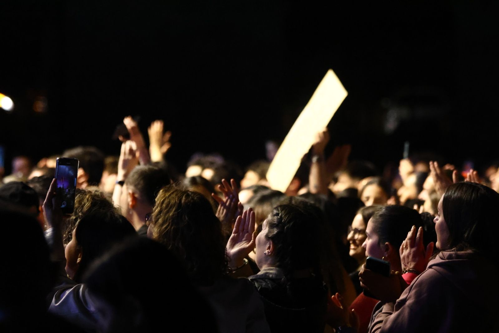 Concierto de Beret en la Plaza de la Concordia