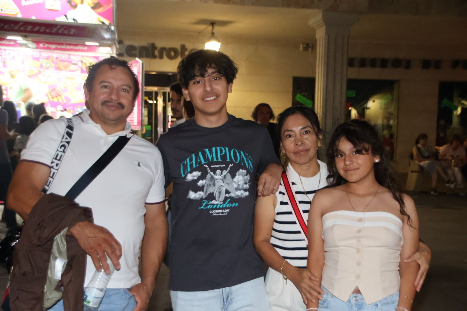 Panorama en la plaza Mayor de Guijuelo