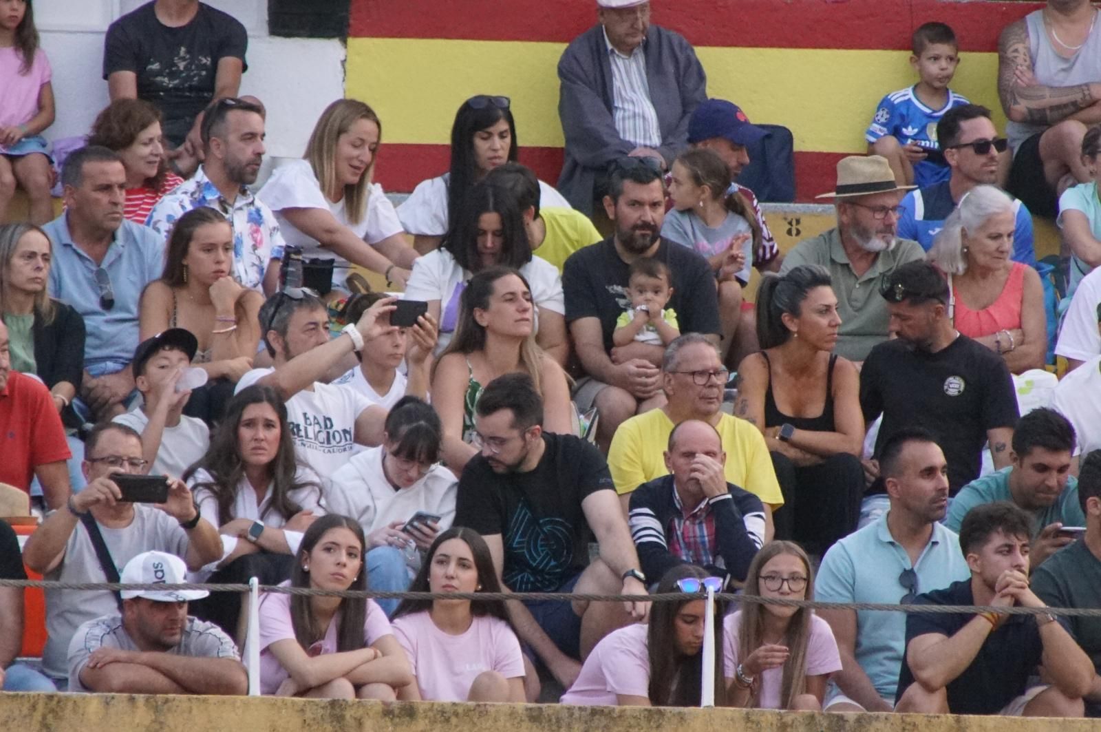 Gran ambiente en los cortes y la suelta de vaquillas de Peñaranda