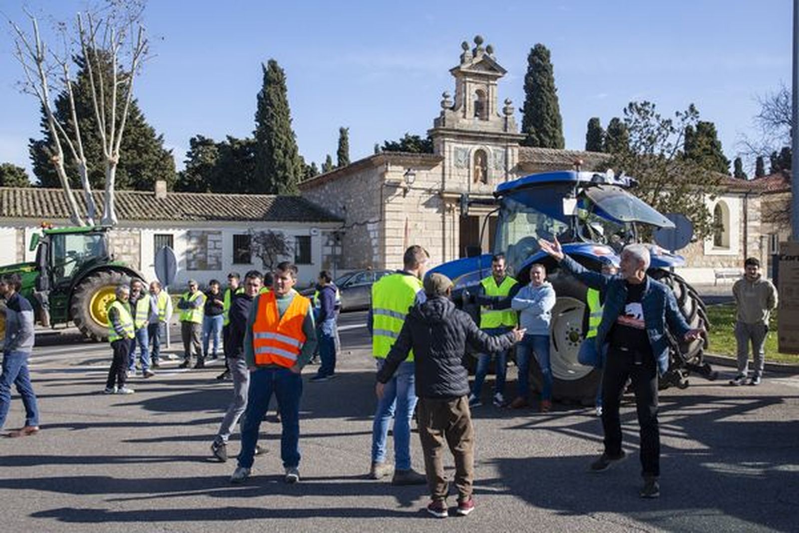 Movilizaciones de tractores en Zamora. José Luis Leal. ICAL 2