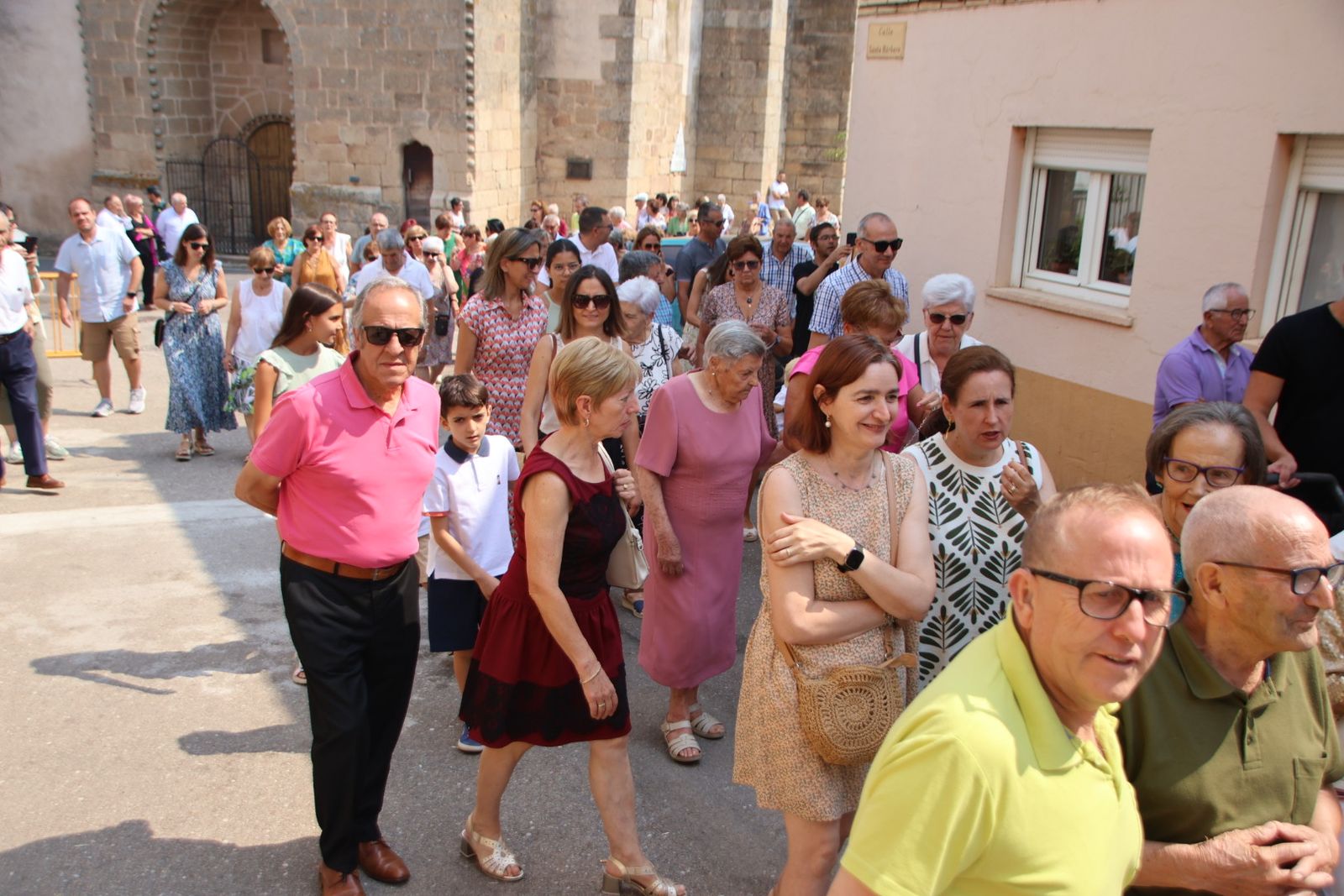 Masueco misa y procesión en honor a San Bernardo
